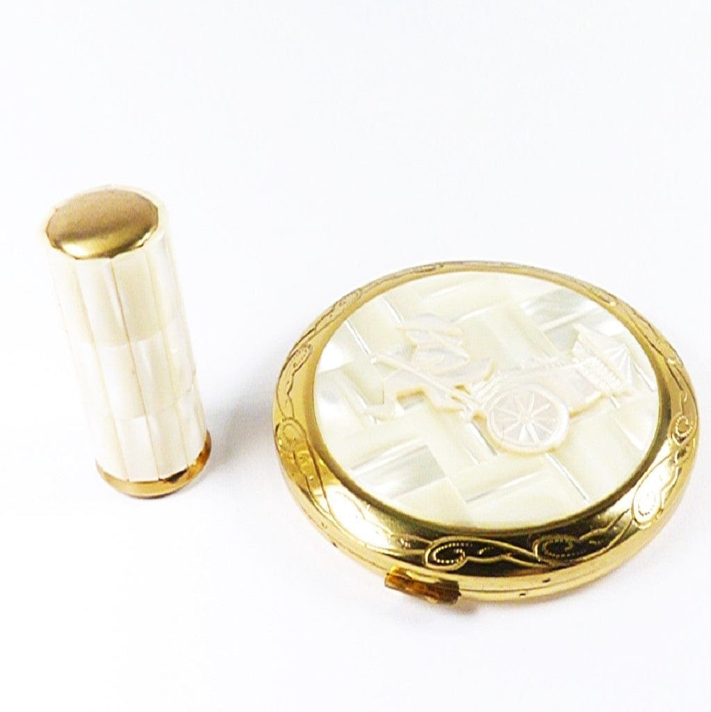 Nacre Embellished Vanity Set