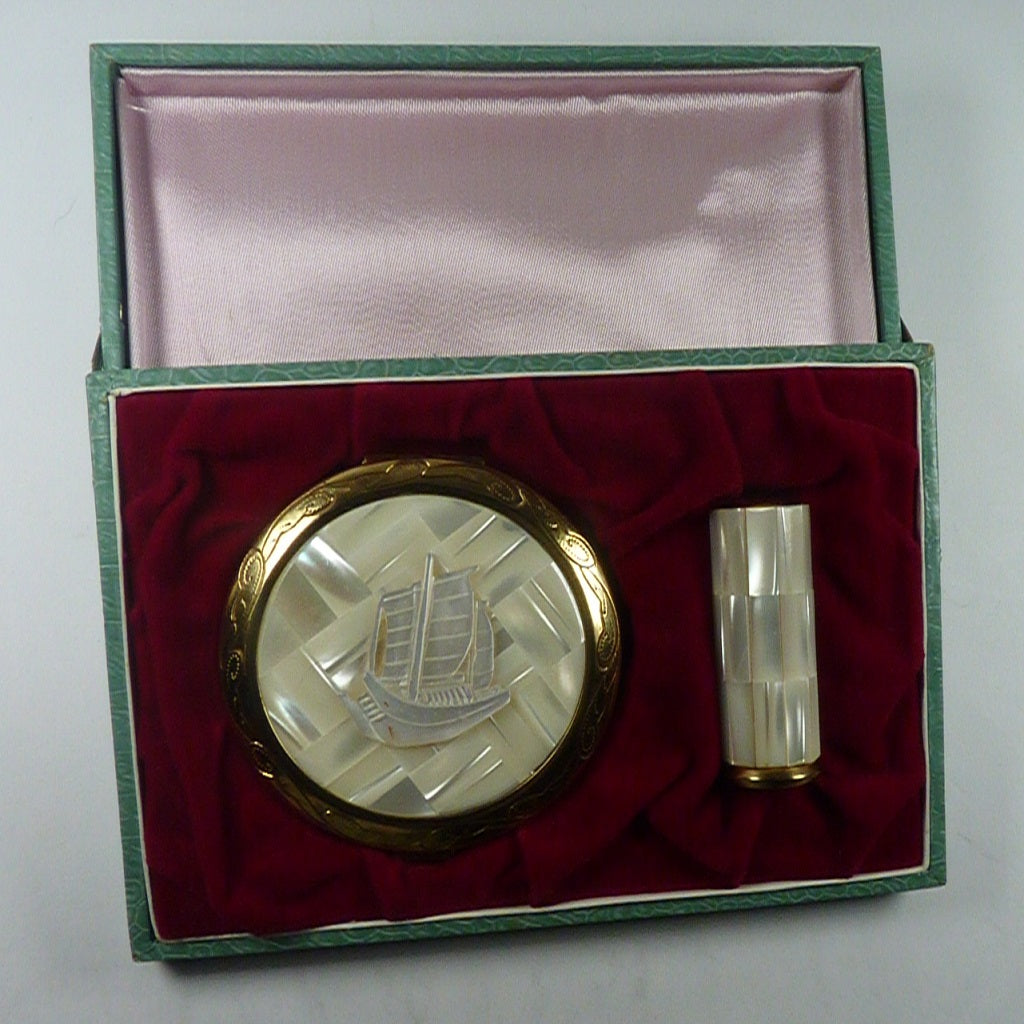 Nautical Themed Compact Mirror Set
