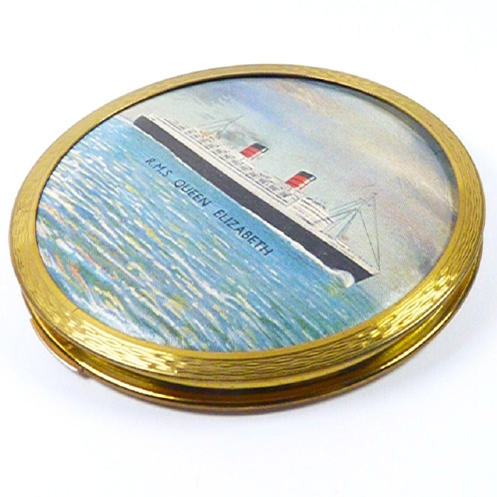 Oil Painting Style Stratton Powder Compact