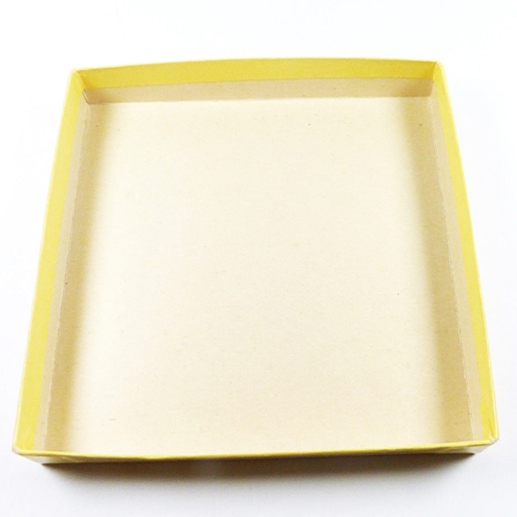 Old Yellow Kigu Cardboard Box