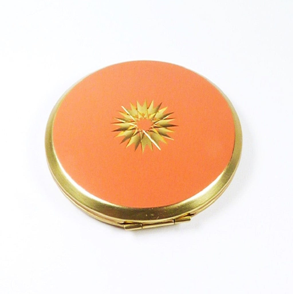 Orange Stratton Powder Compact