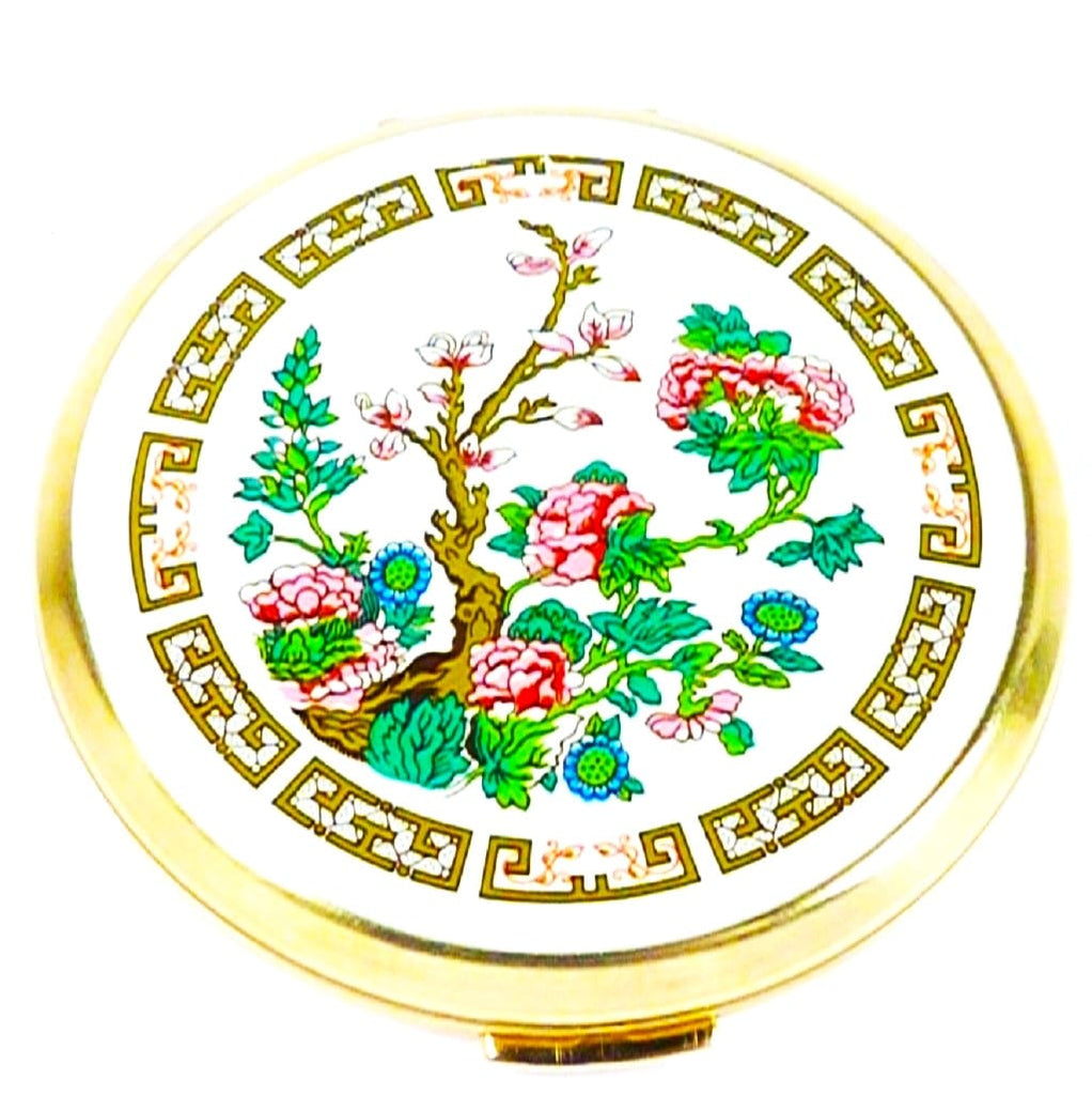 Oriental Garden Stratton Makeup Compact Mirror