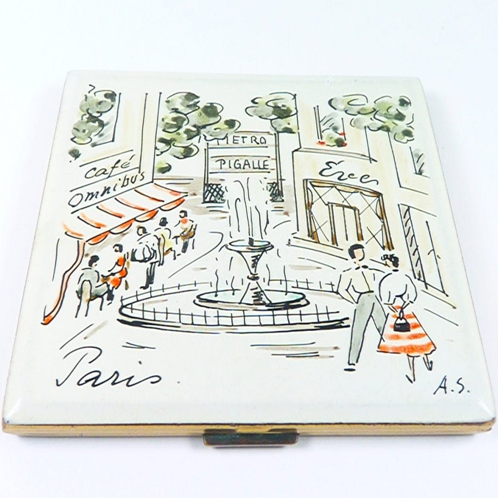 Pigalle Paris Souvenir Powder Compact
