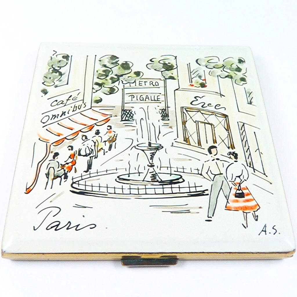 Pigalle Paris Souvenir Powder Compact