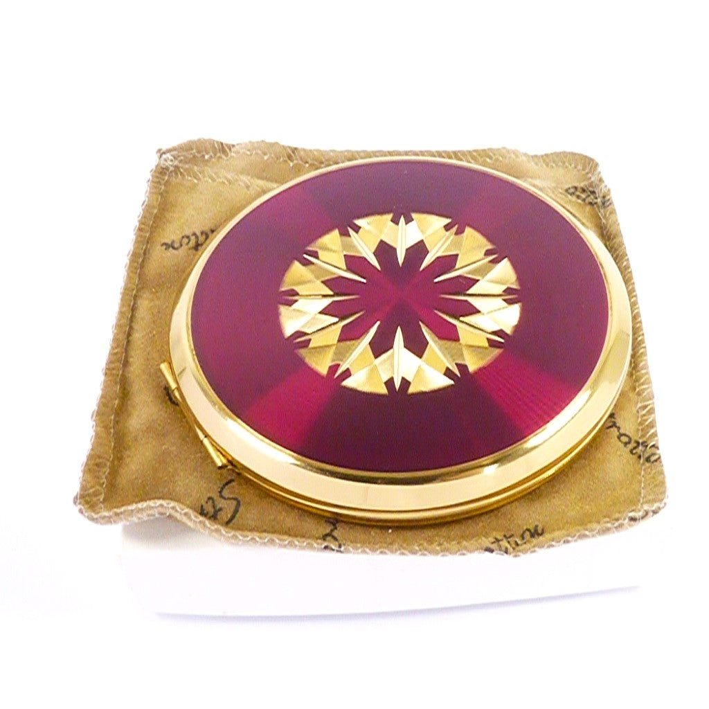 Pink And Gold Stratton Compact