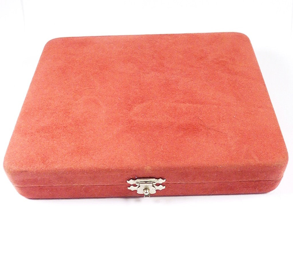 Pink Vintage Stratton Vanity Set Case