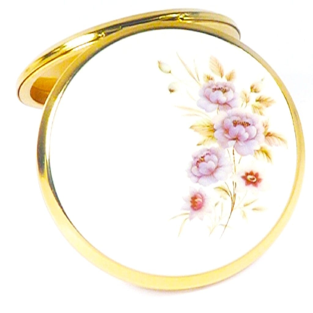 Purple Gold White Makeup Compact