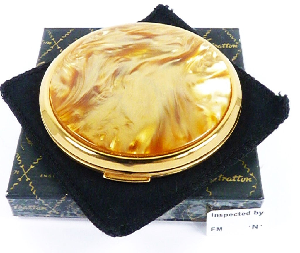 Rare 1960s Lucite Powder Compact