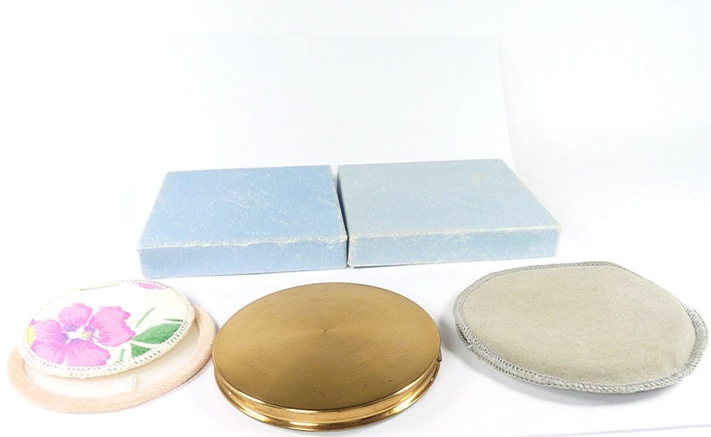 Rare Unused Boxed Vintage Stratton Compact