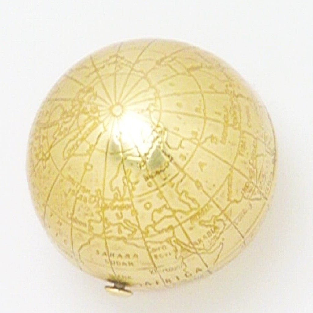 Rare World Globe Powder Compact
