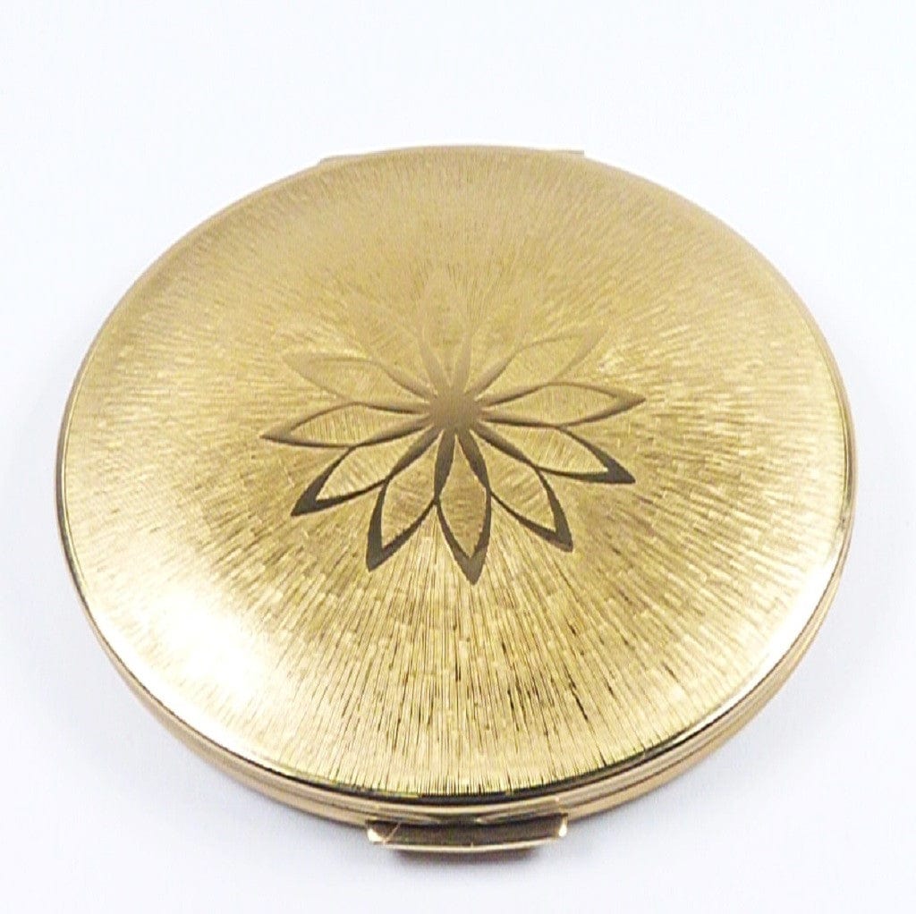 Refillable Floral Makeup Mirror