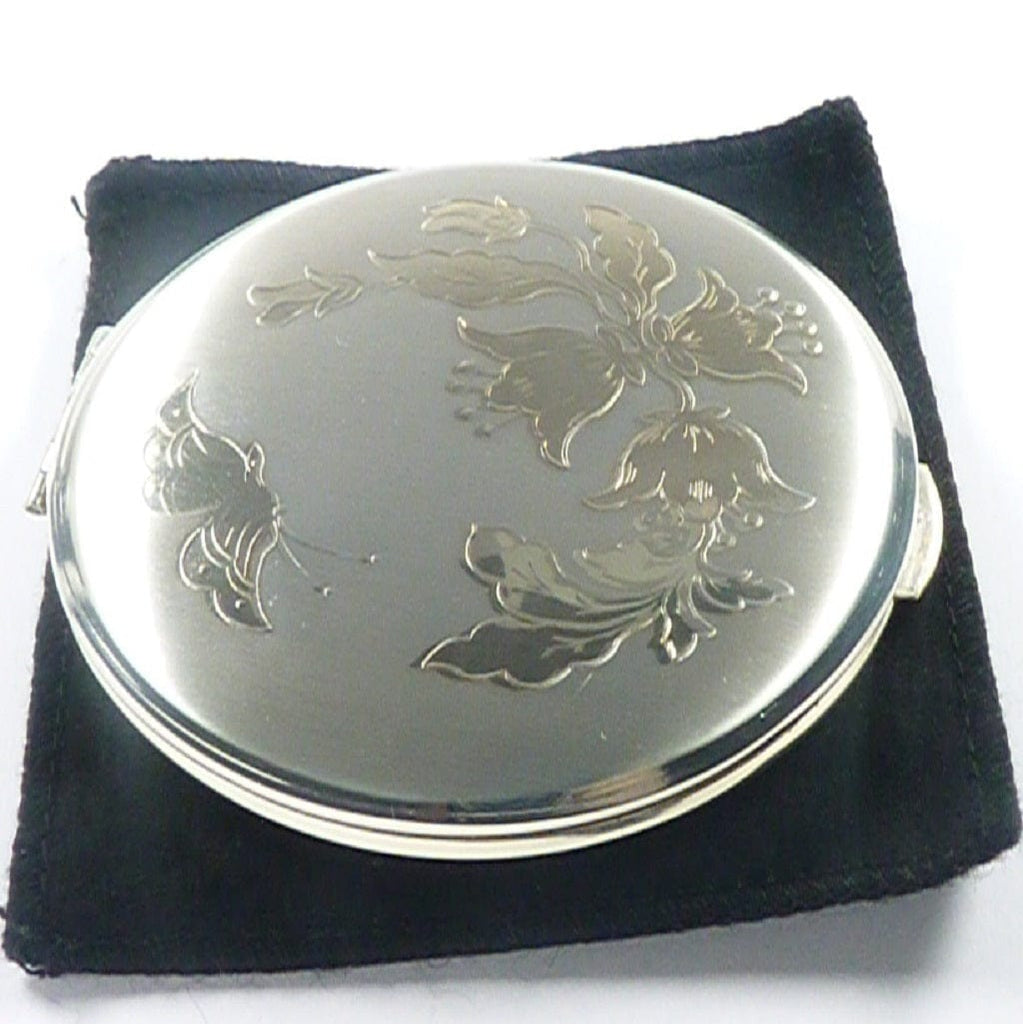 Refillable Makeup Compact Mirror