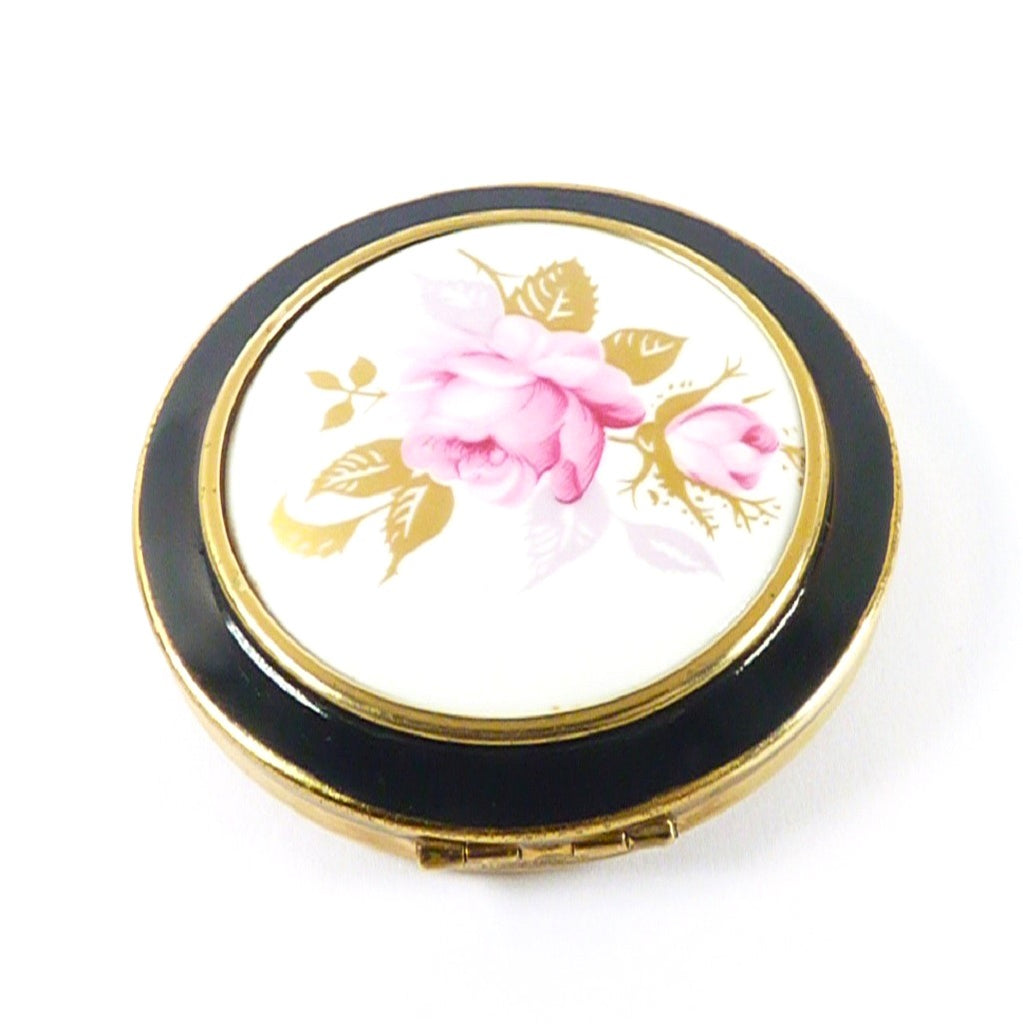 Refillable Vintage Compact Mirror