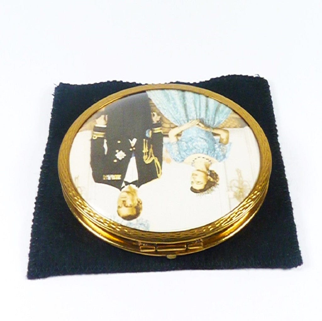 Royal Themed Vintage Compact