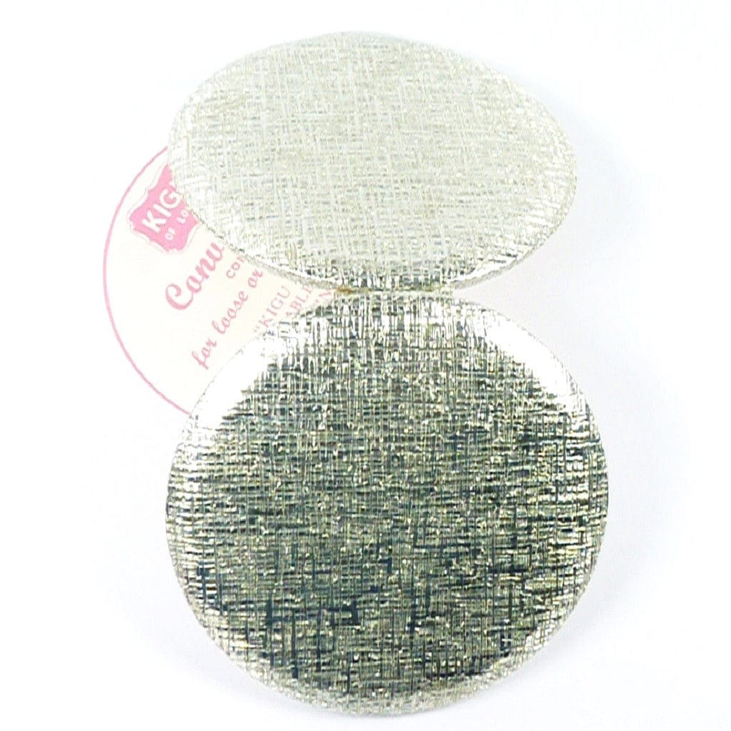 Silver Plated Kigu Compact Mirror