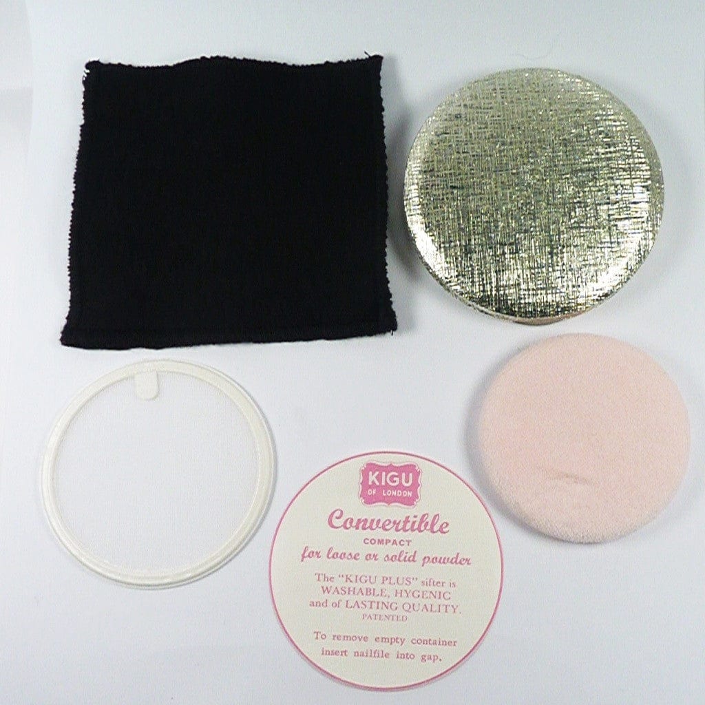 Silver Plated Kigu Compact Mirror