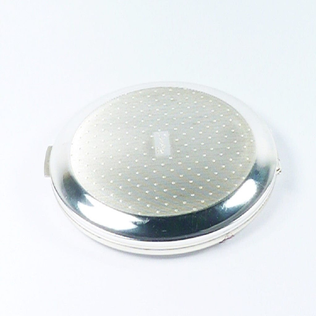 Silver Plated Makeup Compact