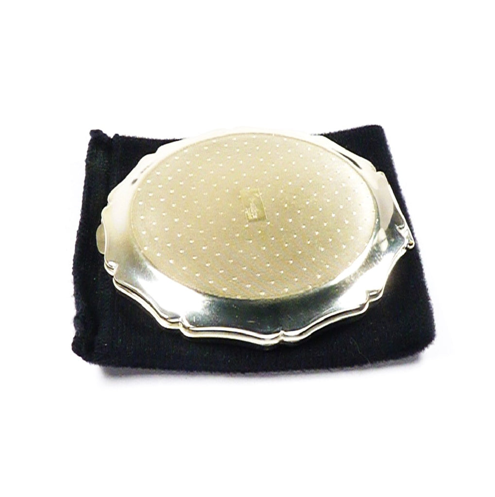 Silver Plated Stratton Compact