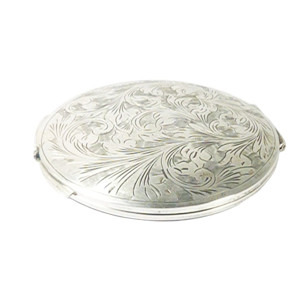 Silver Pure Mirror Compact