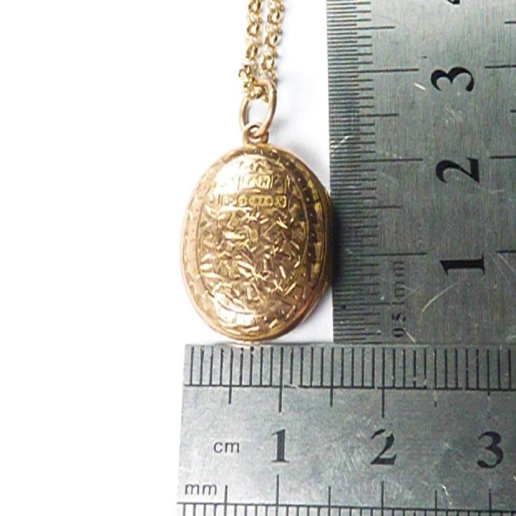 Small Antique 9ct Gold Locket