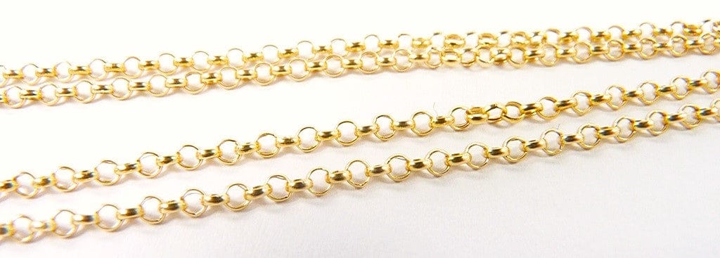 Solid Gold 18 Inch Necklace
