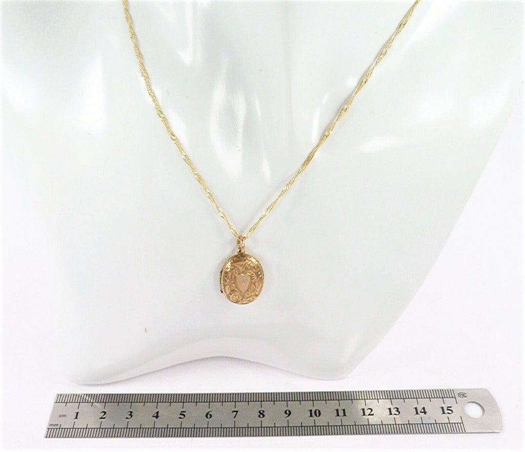 Solid Gold Antique Pendant 