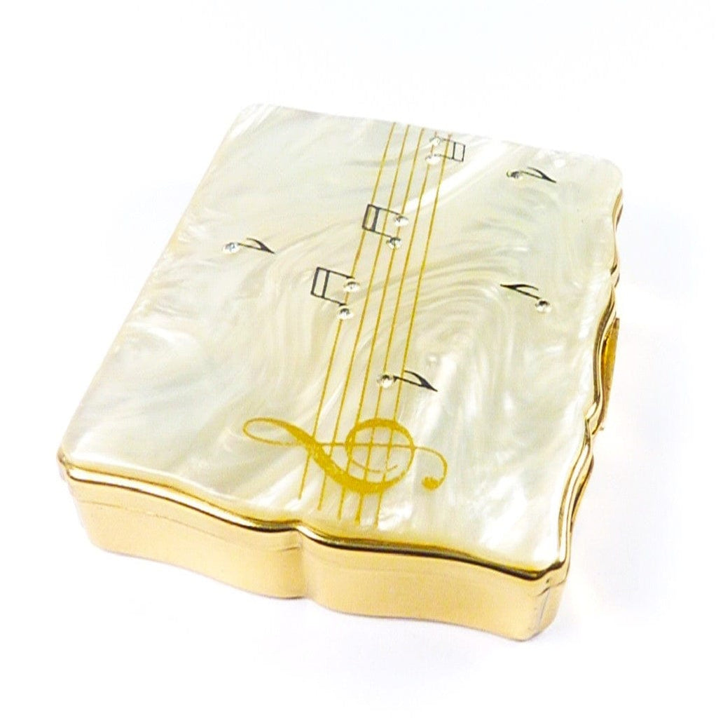 Stratton Musica Lucite Powder Compact