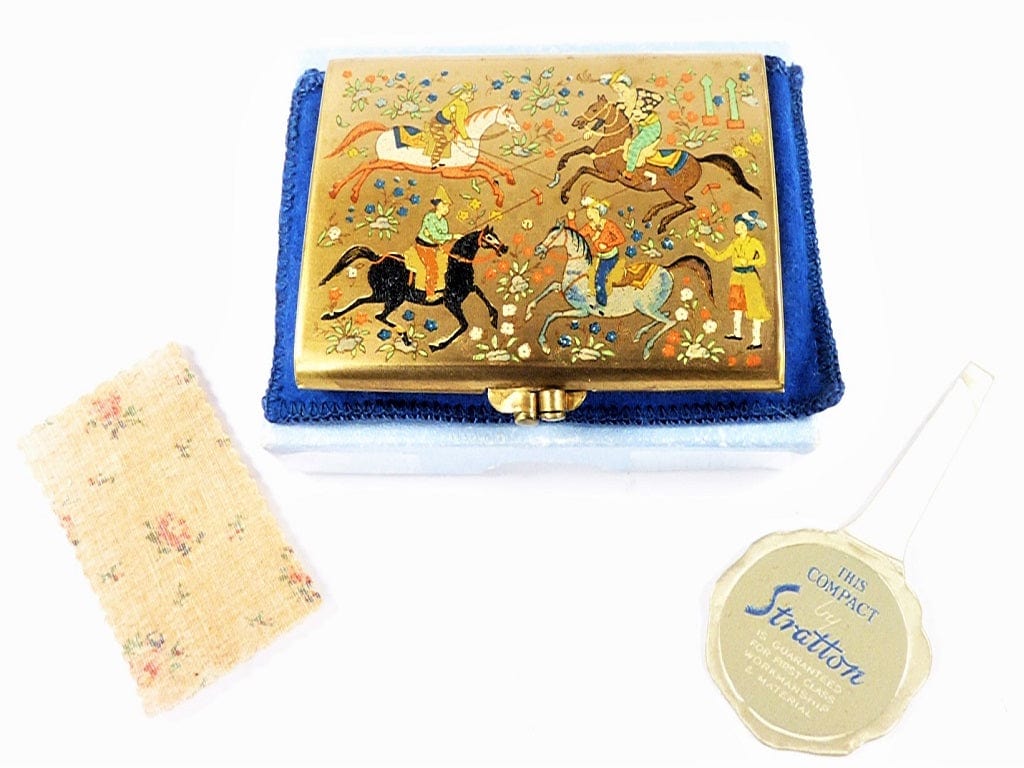 Stratton Persian Themed Powder Compact