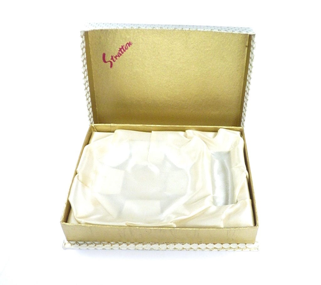 Stratton Swan Set Compact Lipstick In Original Box