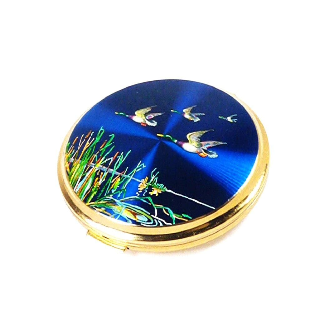 Stratton Three Duck Bird Scene Powder Compact