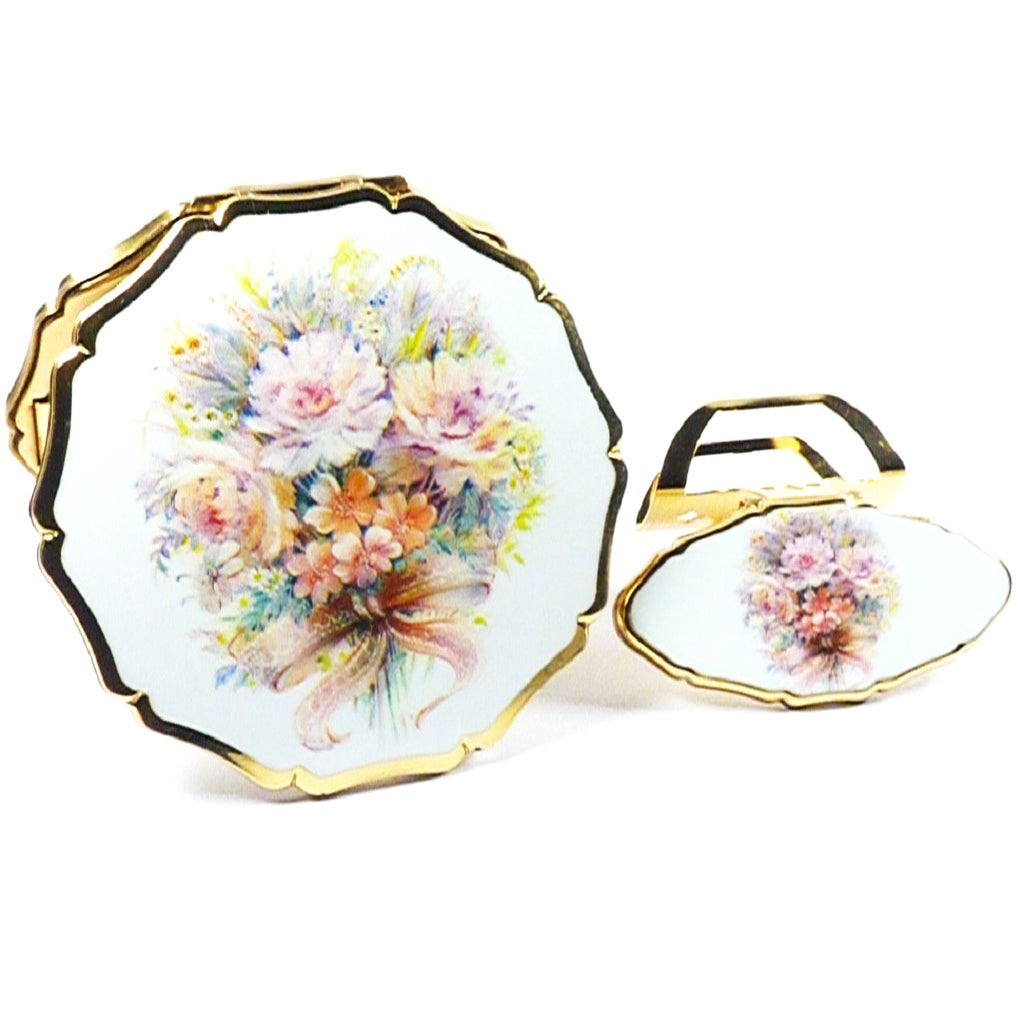 Stratton Wedding Bouquet Compact Mirrors