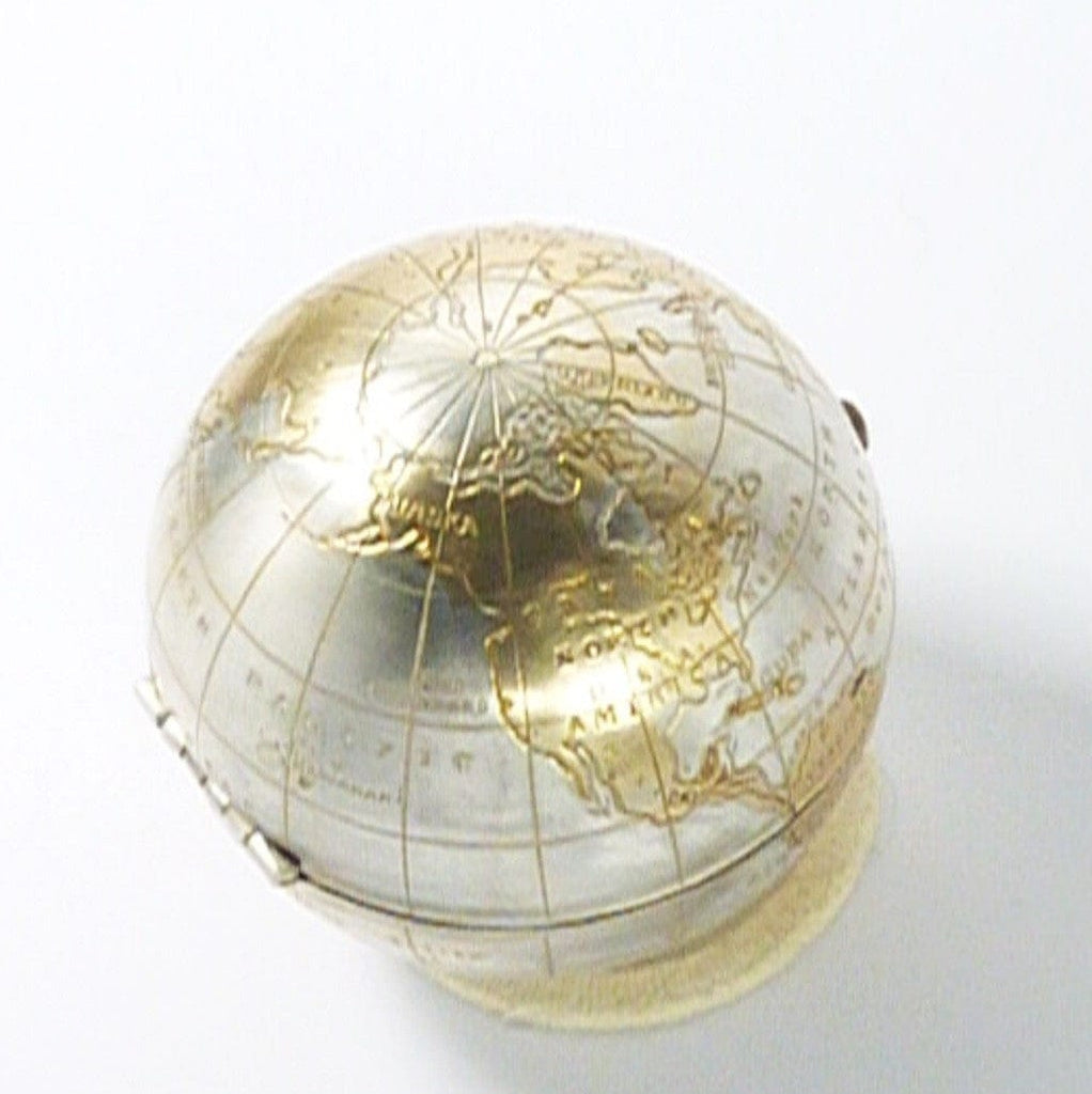 United States Of America Globe Rare Compact Mirror