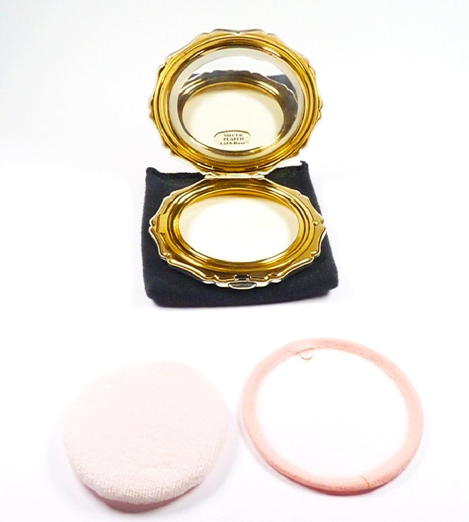 Unused Silver Plated Stratton Compact