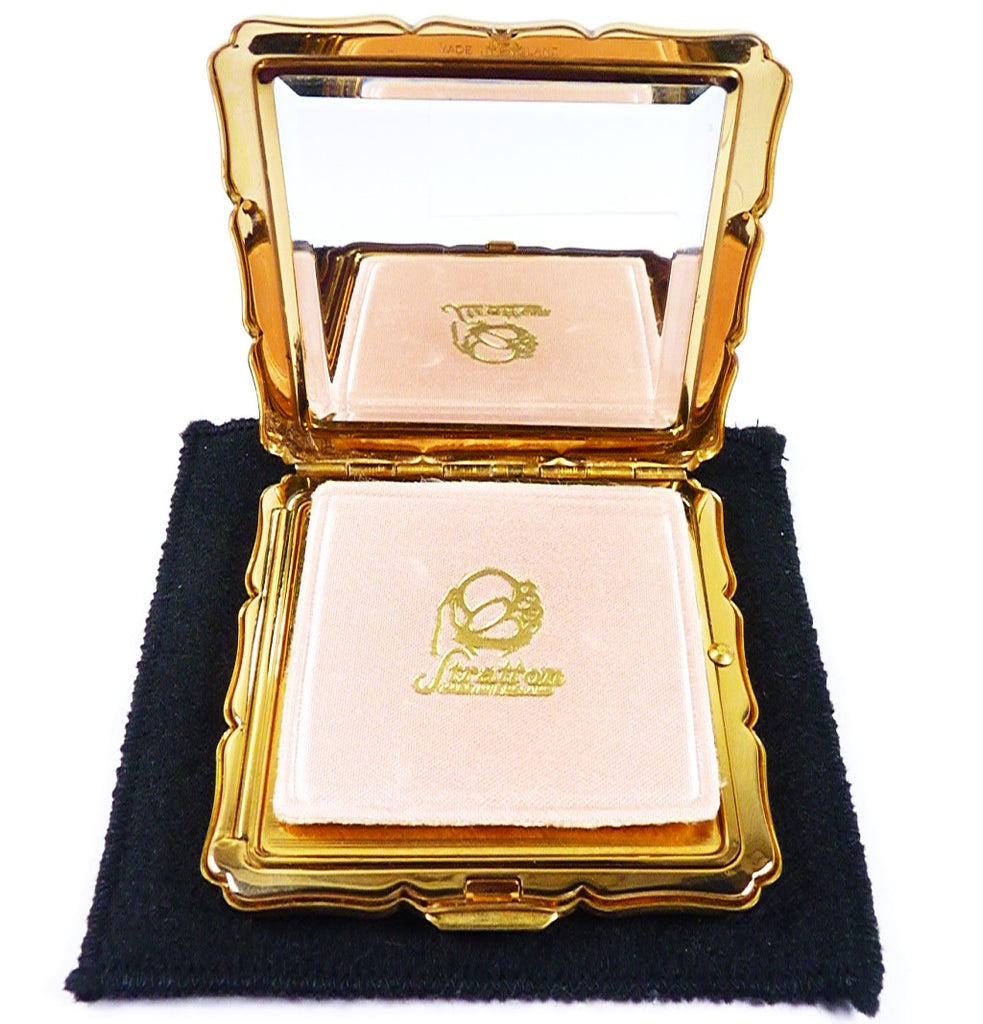 Unused Square Stratton Mirror Compact