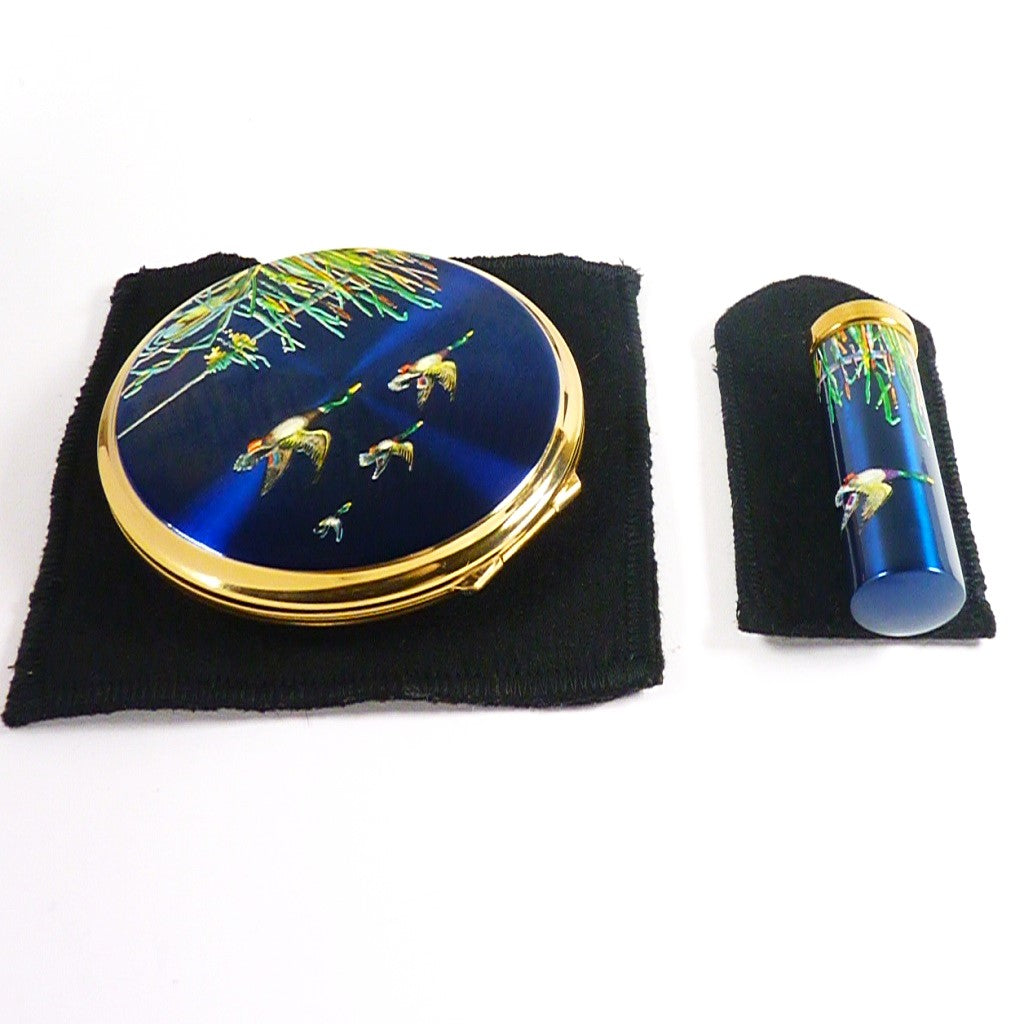 Unused Stratton Lipstick Compact Mirror Set