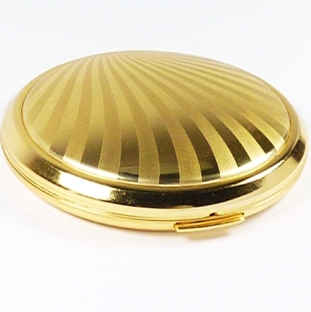 Unused Striped Makeup Compact