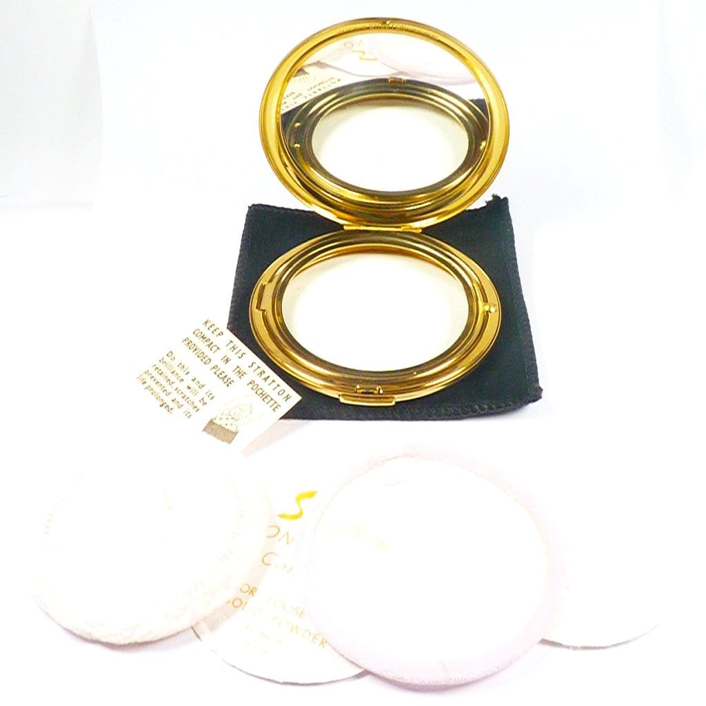Unused Vintage Stratton Compact Mirror