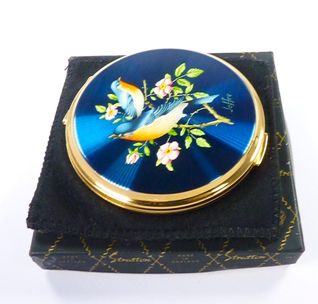 Vintage Bird Mirror Compact