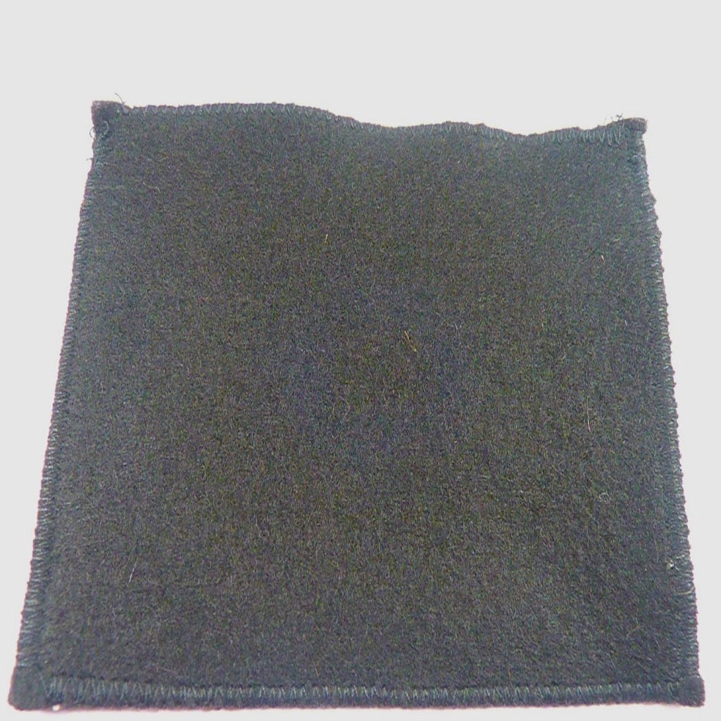 Vintage Stratton Black Felt Pouch