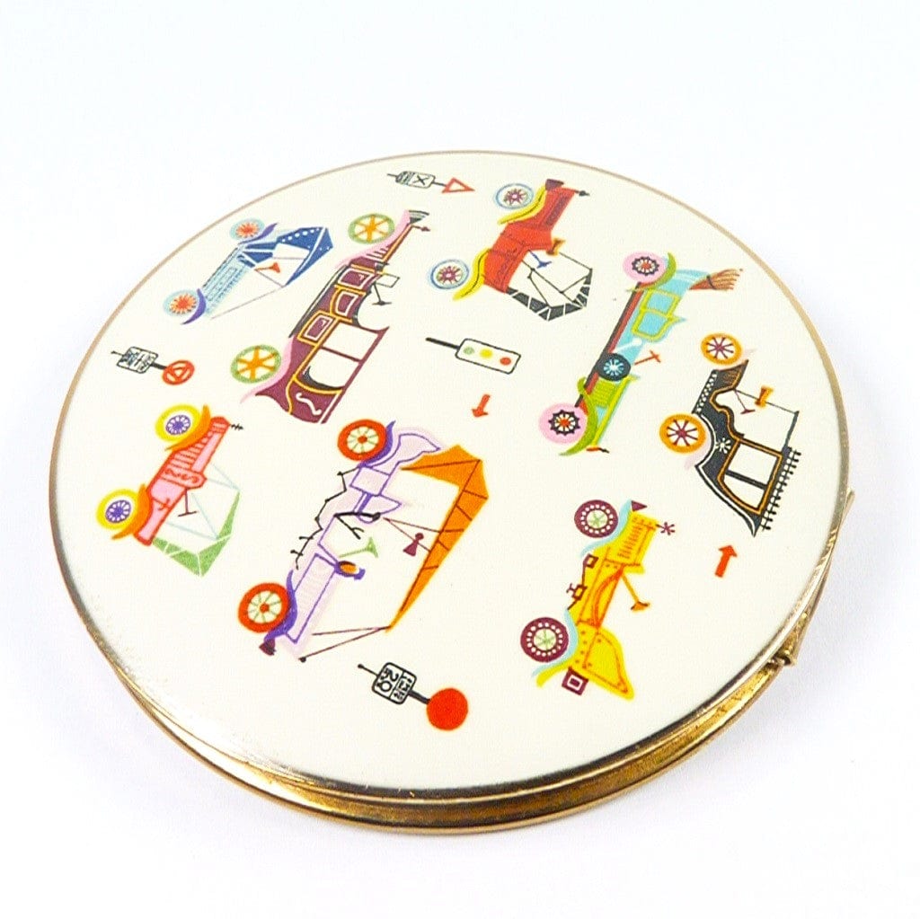 Vintage Car Models Compact Mirror