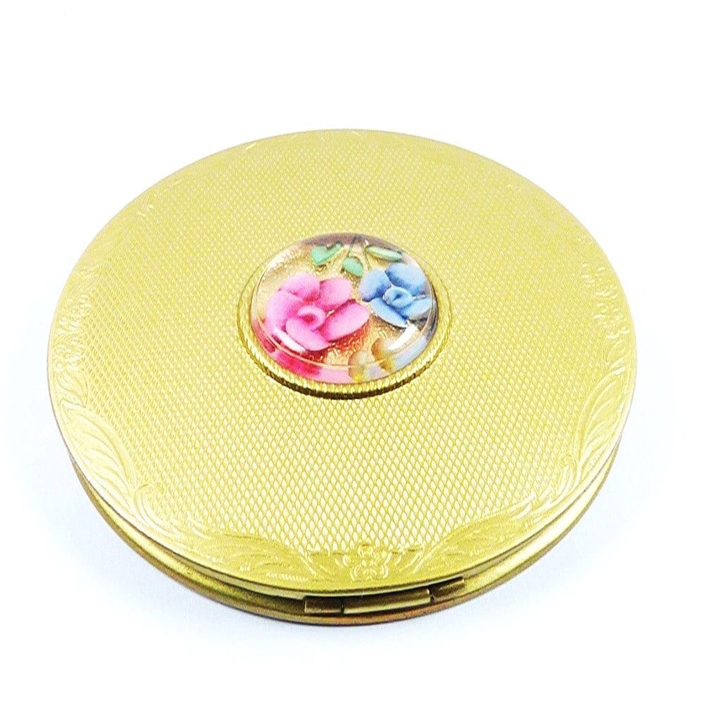 Vintage English Powder Compact