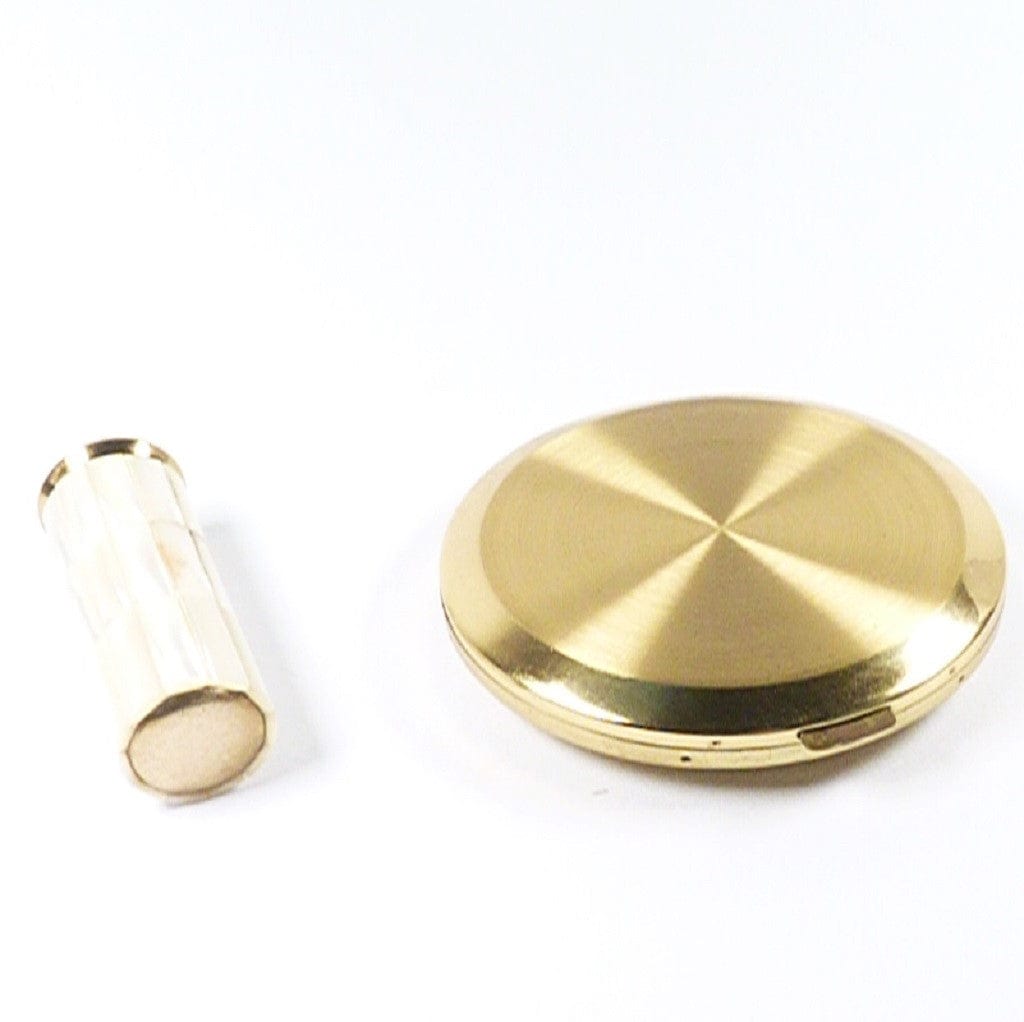 Vintage Lipstick Compact Mirror