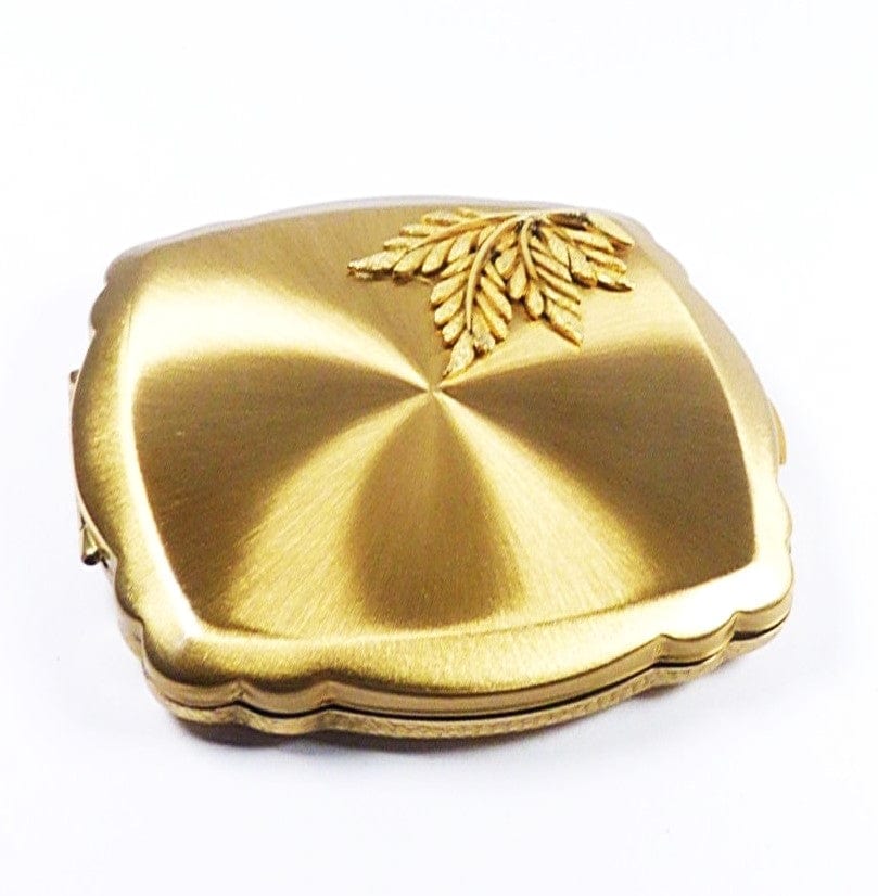 Vintage Pressed Foundation Compact Mirror
