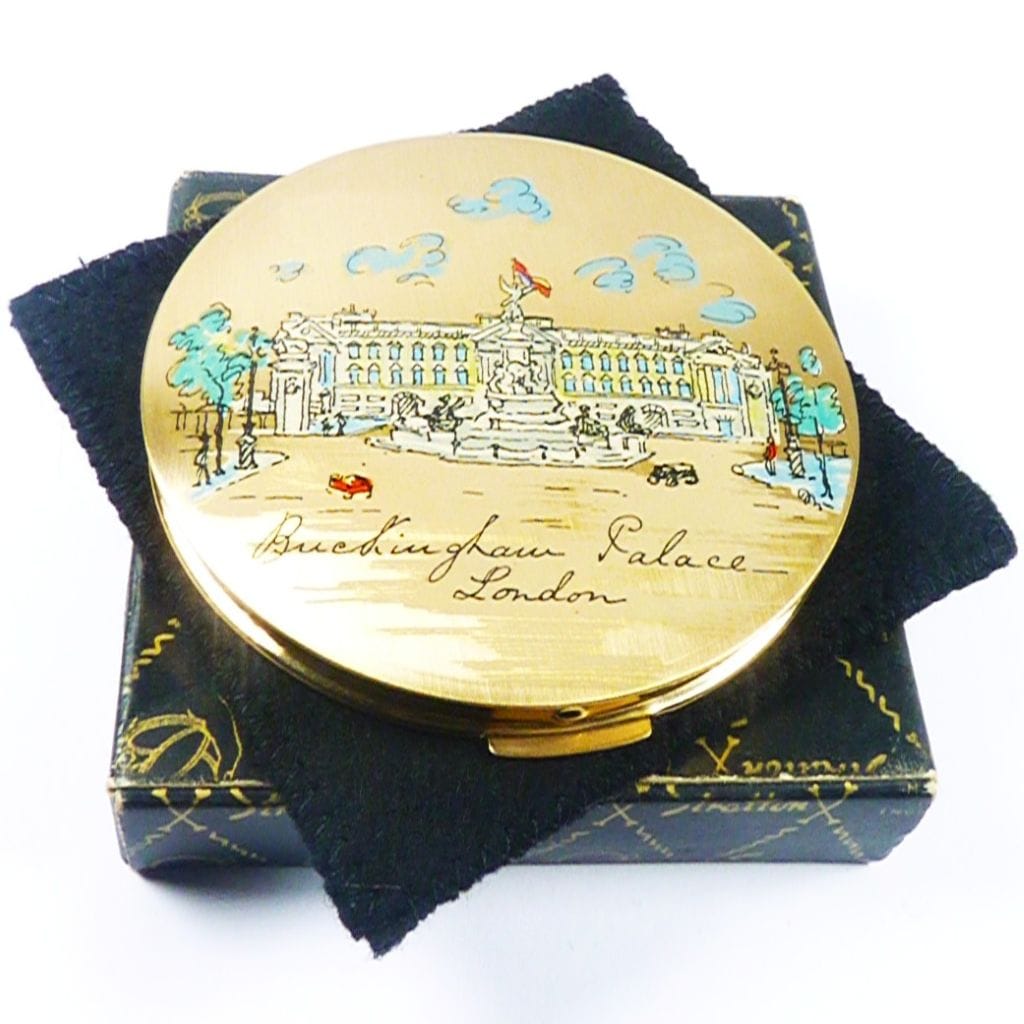 Vintage Stratton Buckingham Palace Powder Compact