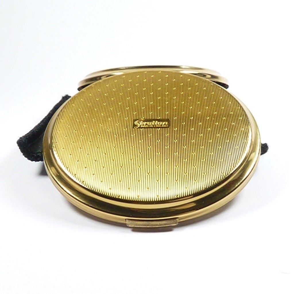 Vintage Stratton Compact For Max-Factor-Creme-Puff