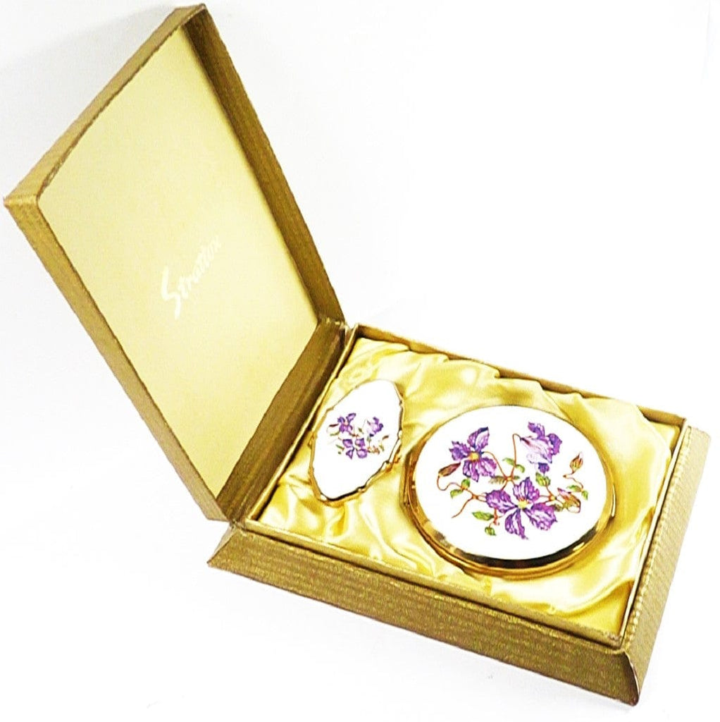Vintage Stratton Vanity Set Unused 1970s