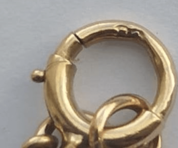 15 Carat Gold Amethyst Necklace