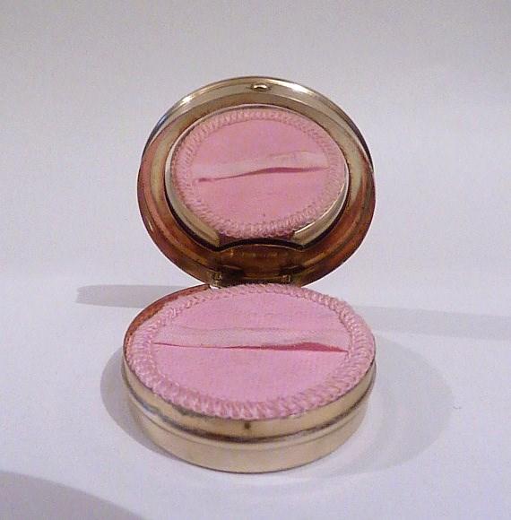 1920s flapper powder compacts