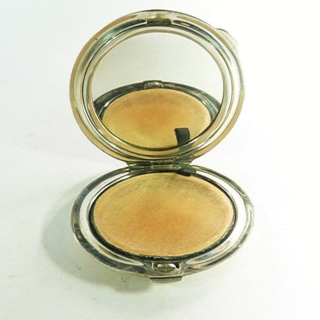 WWII RAF Sterling Silver Enamel Powder Compact 1944 D Day Memorabilia ...