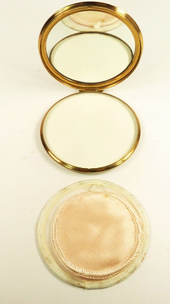 1950s Makeup Compact For Loose Face Powder
